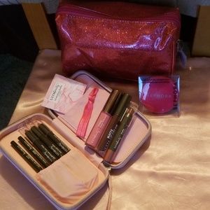 Ulta Wristlet & Cosmetic Case BUNDLE